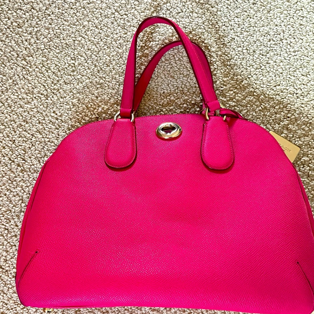 Pink Coach Purse